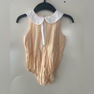 Baileys Blossoms 3T yellow romper photography outfit NWT new